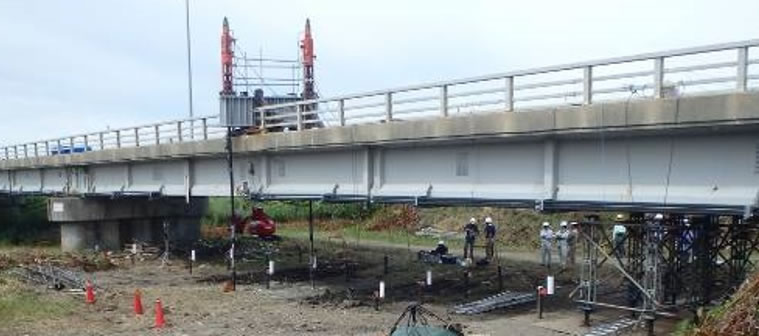 On-site loading test on a bridge to be removed, until it collapses (1)