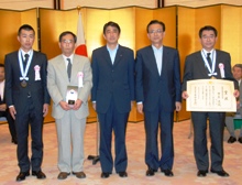 Deputy Team Leader Moriya, second from left