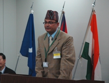 Address by Mr. Mirta Baral (Nepal), the trainee representative