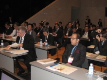 Representatives gathered from international organizations, the academic community, and governments