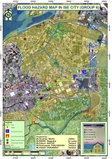 Original flood hazard map created by trainees (Click to enlarge)