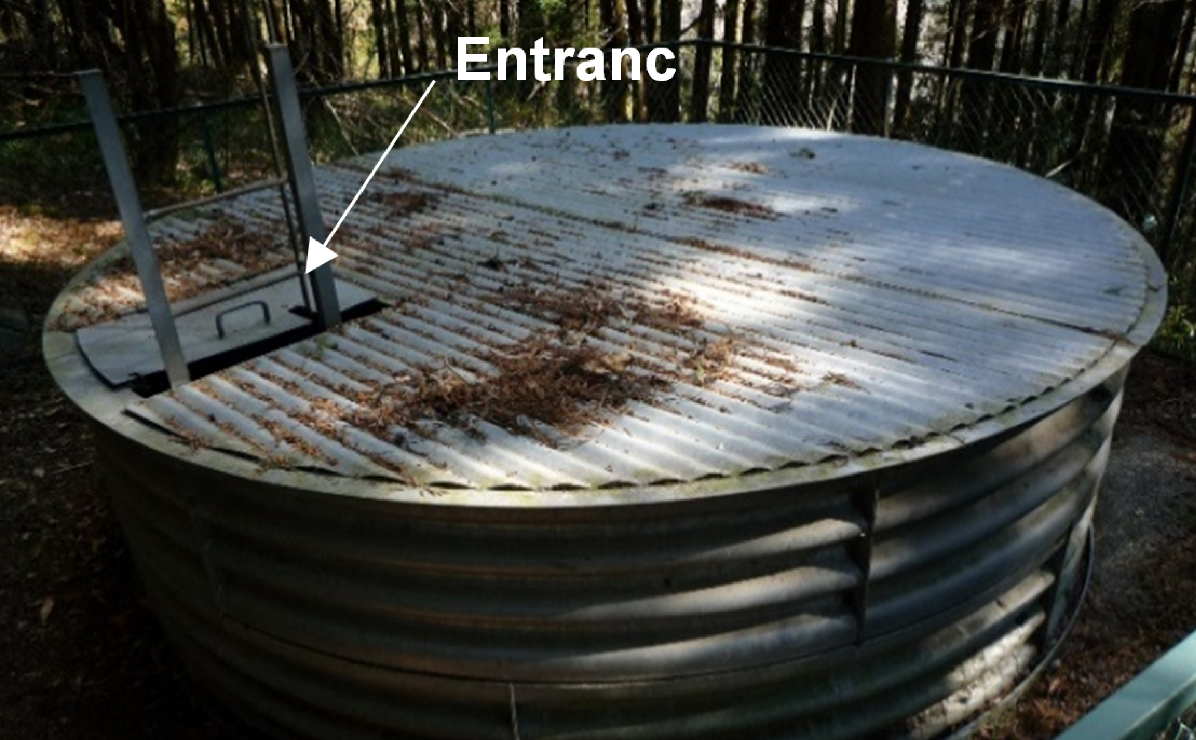 click to enlarge Photo 1: Collector well (outside)