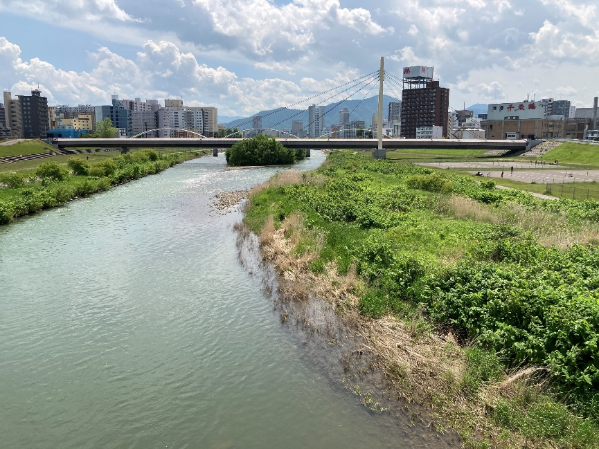 click to enlarge Figure-4 Toyohira River