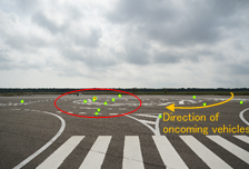 click to enlarge Figure 1<br>Heatmap of gaze behavior<br>Without mound Attention <br>directed also to the left