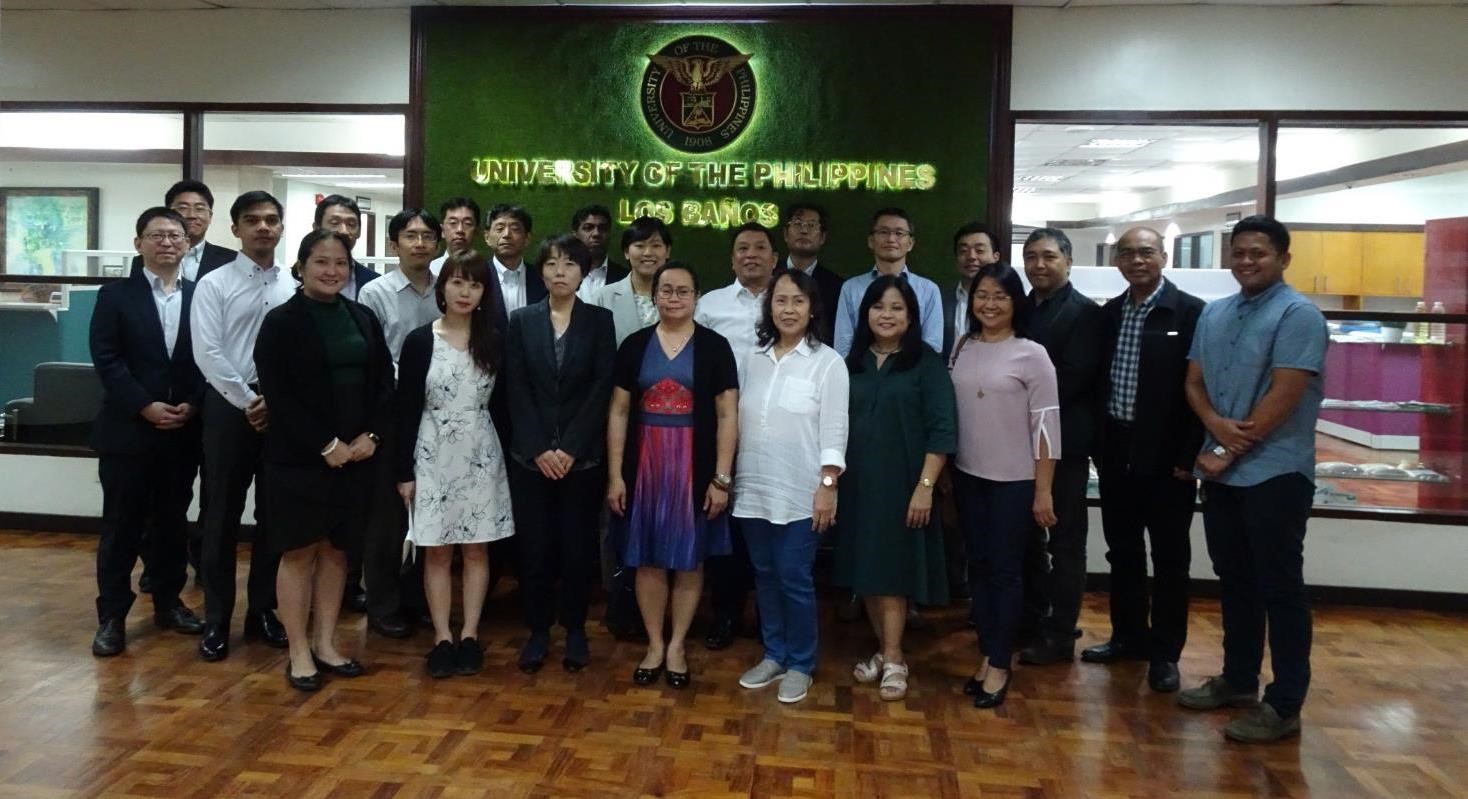 Figure 2 Group photo of the participants in the preparatory meeting at UPLB in Sep. 2019