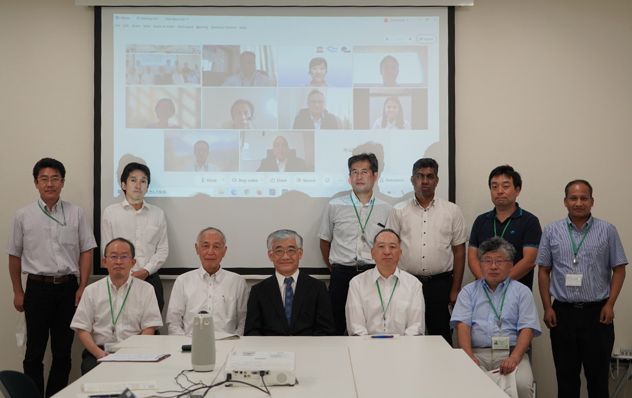 Participants in the online kick-off meeting.
