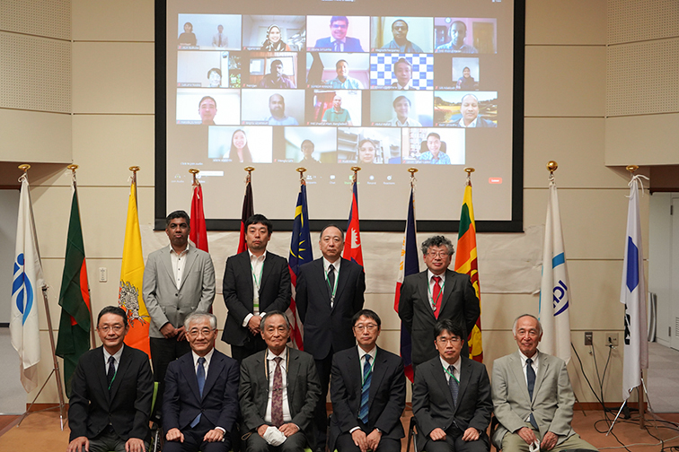The Opening Ceremony of “Water-related Disaster Management Course of Disaster Management Policy Program” (October 1)
