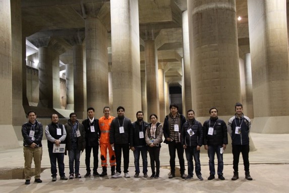 Site Visit to the Metropolitan Area Outer Underground Discharge Channel (2019.12)