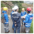 新潟県糸魚川市真木地区へ土砂災害専門家を派遣しました