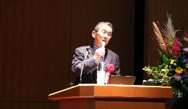 クリックして拡大 写真-1 建山教授による特別講演