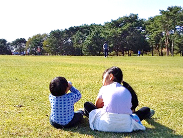 公園で過ごすひととき