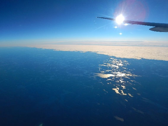 機窓からの景色