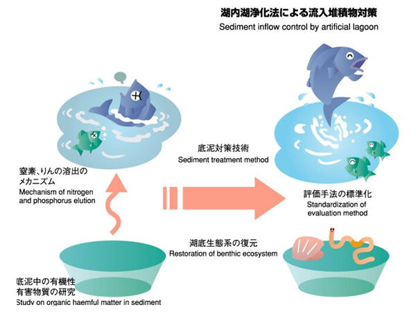 閉鎖性水域の底泥対策技術に関する研究