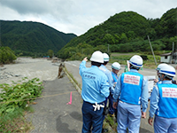 平成28年台風第10号等における災害調査・技術支援の活動状