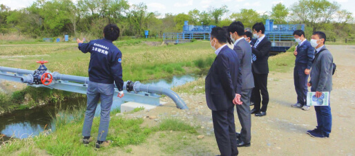 技術相談の様子