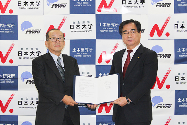 日本大学と連携 協力に関する協定を締結 国立研究開発法人 土木研究所 Pwri