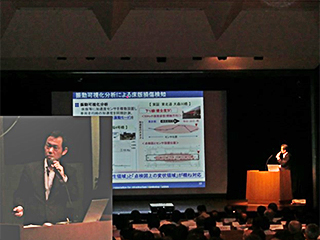土木研究所構造物メンテナンス研究センター石田上席研究員の講演